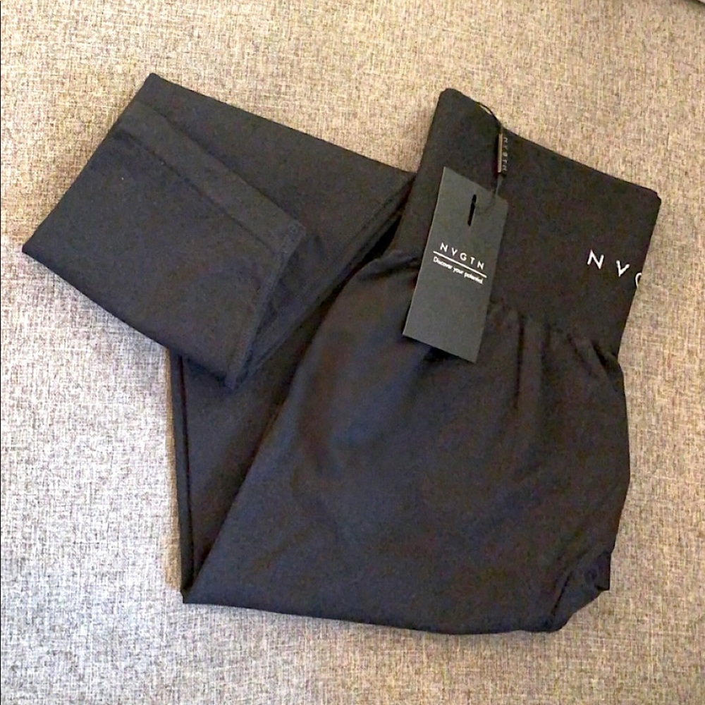NVGTN black seamless leggings